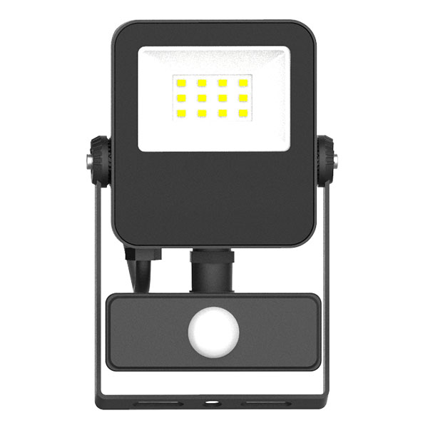 Skyline Slim+ 10W LED Floodlight with PIR - 4000K